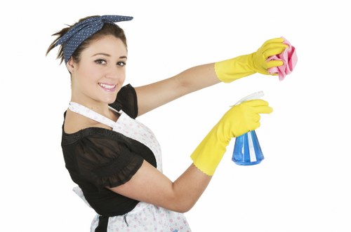 South Norwood carpet cleaners treating a stubborn stain on a carpet